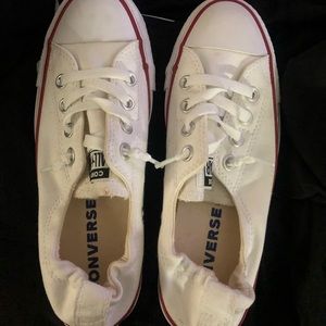 White and red All Star Converse